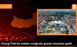 Elazığ’ın Palu ilçesinde maden ocağında göçük meydana geldi