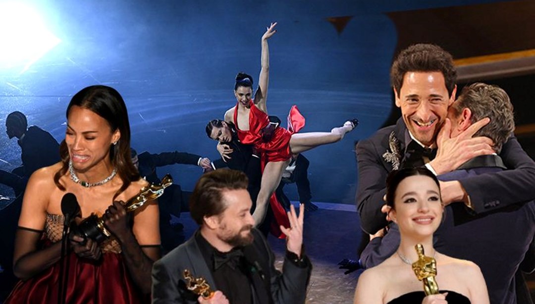 Oscar ÃdÃ¼lleri’ne damga vurdular! Tarihe geÃ§enler ve ÅaÅÄ±rtan anlar